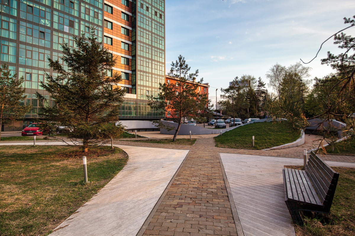 Апартаменты студия в ЖК Sky Skolkovo 5