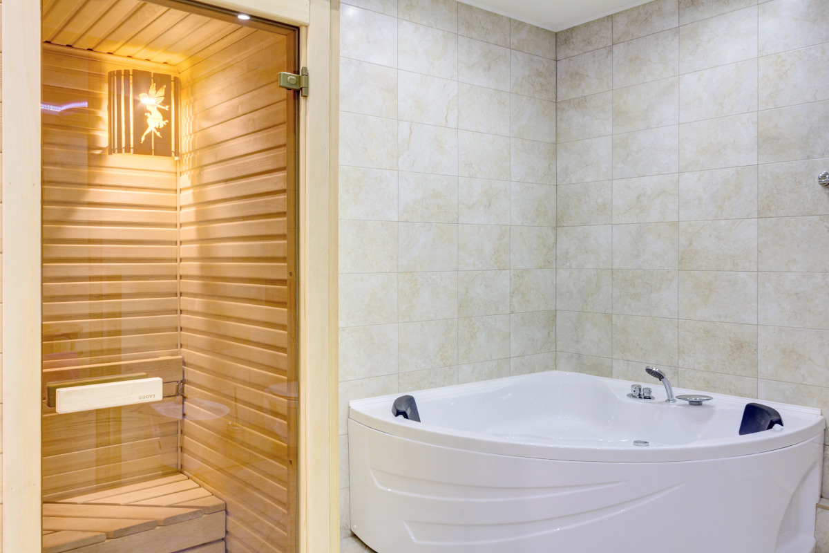 Апартаменты с сауной и джакузи