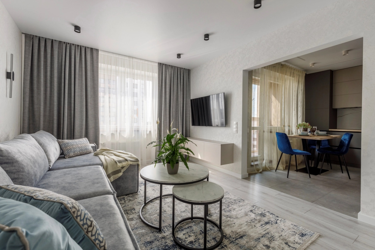 Апартаменты ЕвроУют 2-комн в новом доме и районе