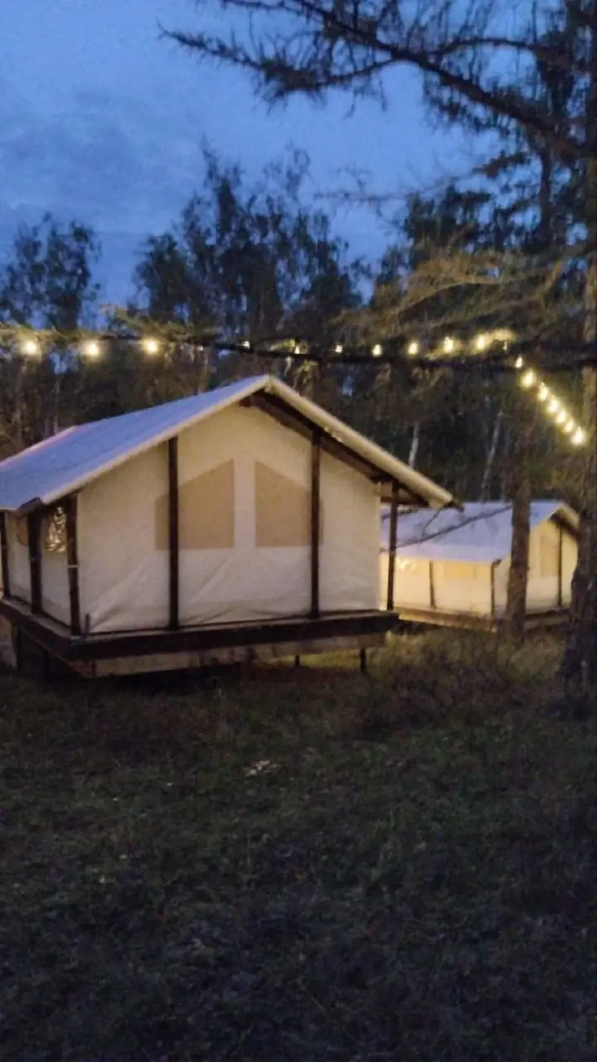 Глэмпинг Наедине