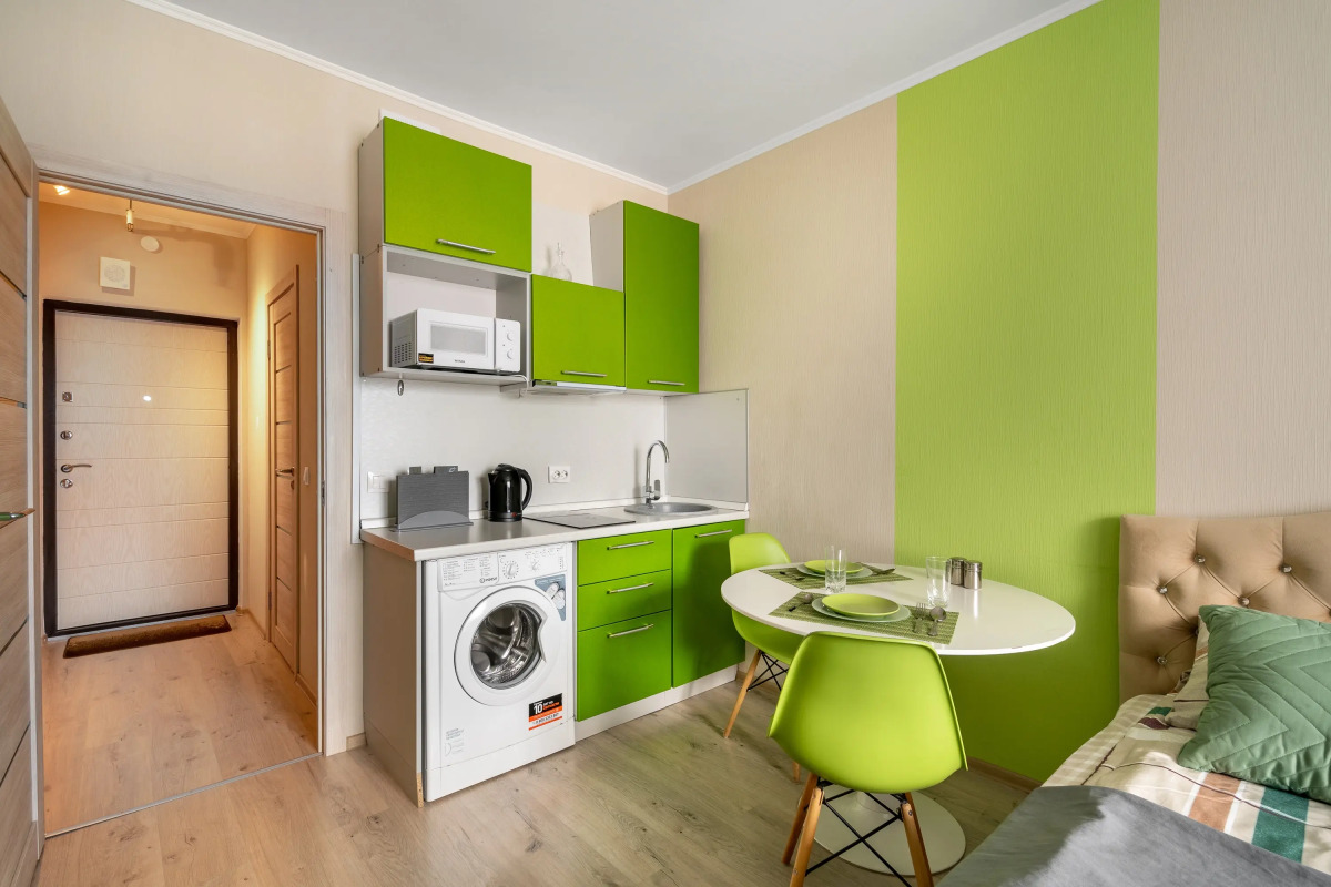 Апартаменты GLOBALSTAY. Современная студия ЖК Лайк 10 мин до Метро