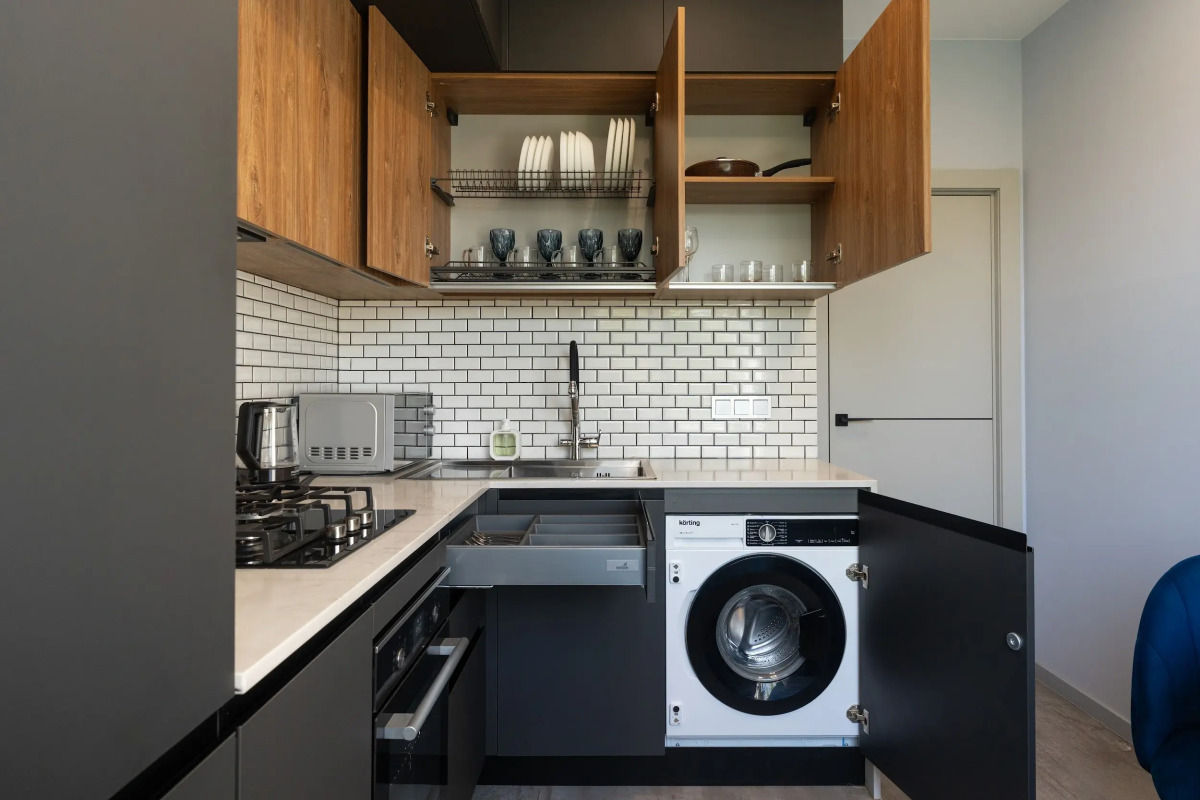 Апартаменты KeyGo 1006 1 Спальня  Рядом с ВДНХ