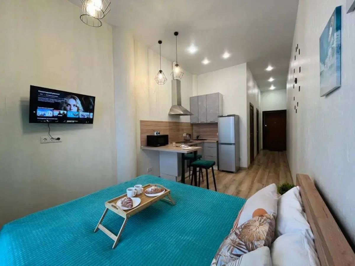 Апартаменты Happy People в доме с Термы Видное и ТЦ Галерея 9-18 № 4