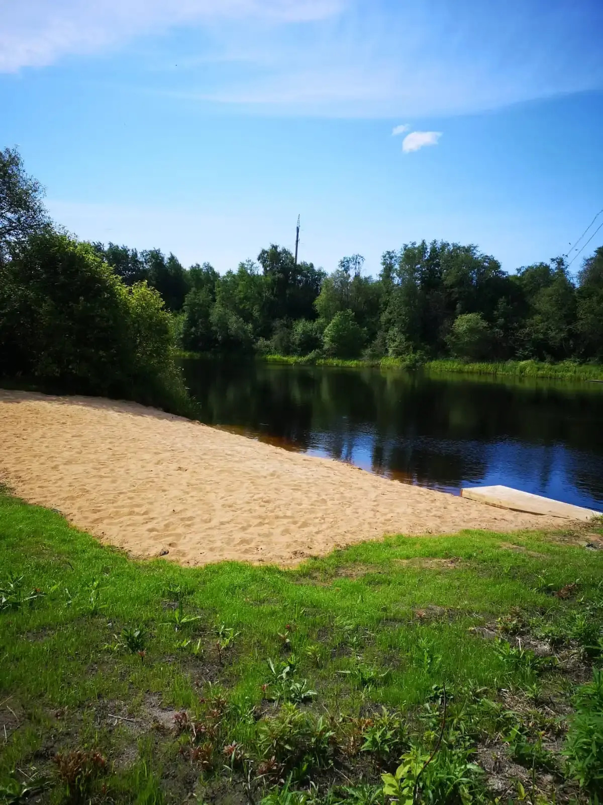 Гостевой дом с сауной вблизи реки и озера Ладоги Лисий берег