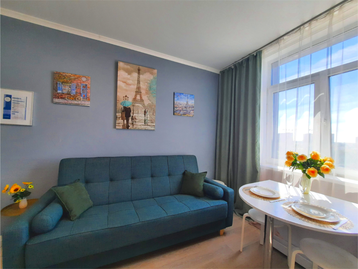 Апартаменты Однокомнатная квартира в ЖК Оранж Парк