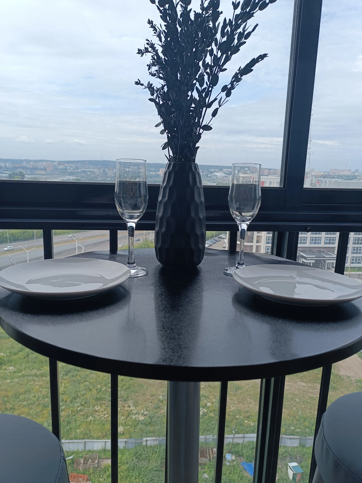 Апартаменты Комфорт с шикарным видом на город