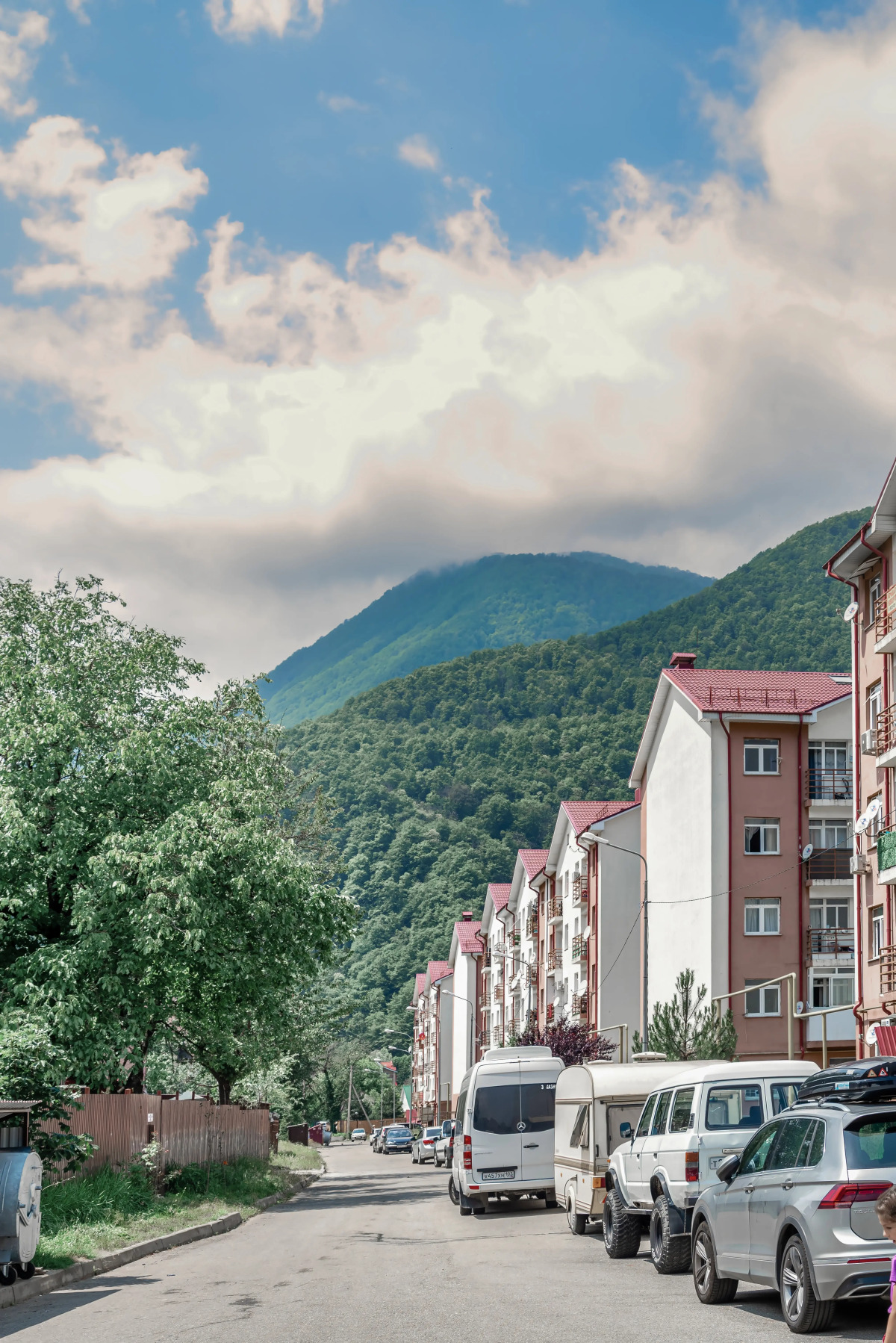 Апартаменты с видом на горы