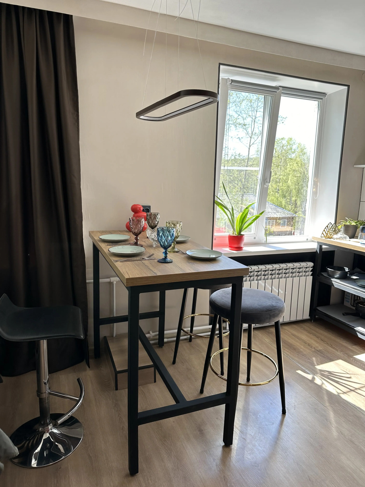 Студия с Видом на Горы