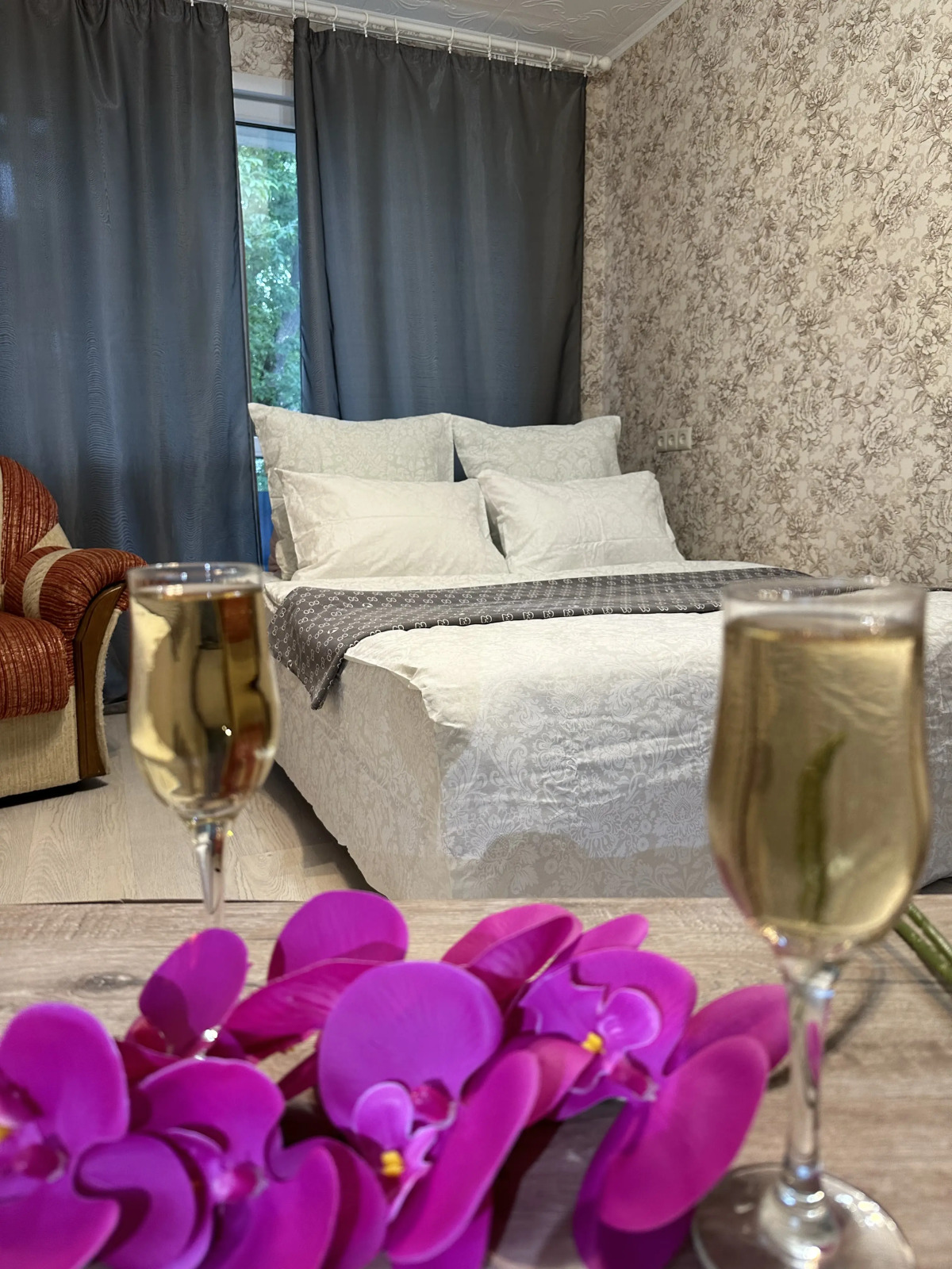 Апартаменты с Балконом 24/7 Wi Fi Метро Партизанская