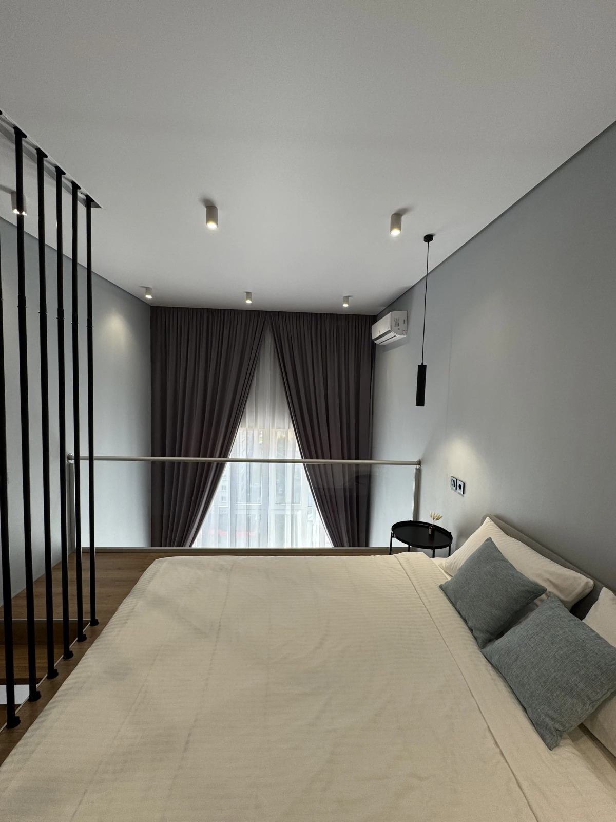 Апартаменты Двухуровневая студия с захватывающим видом на город