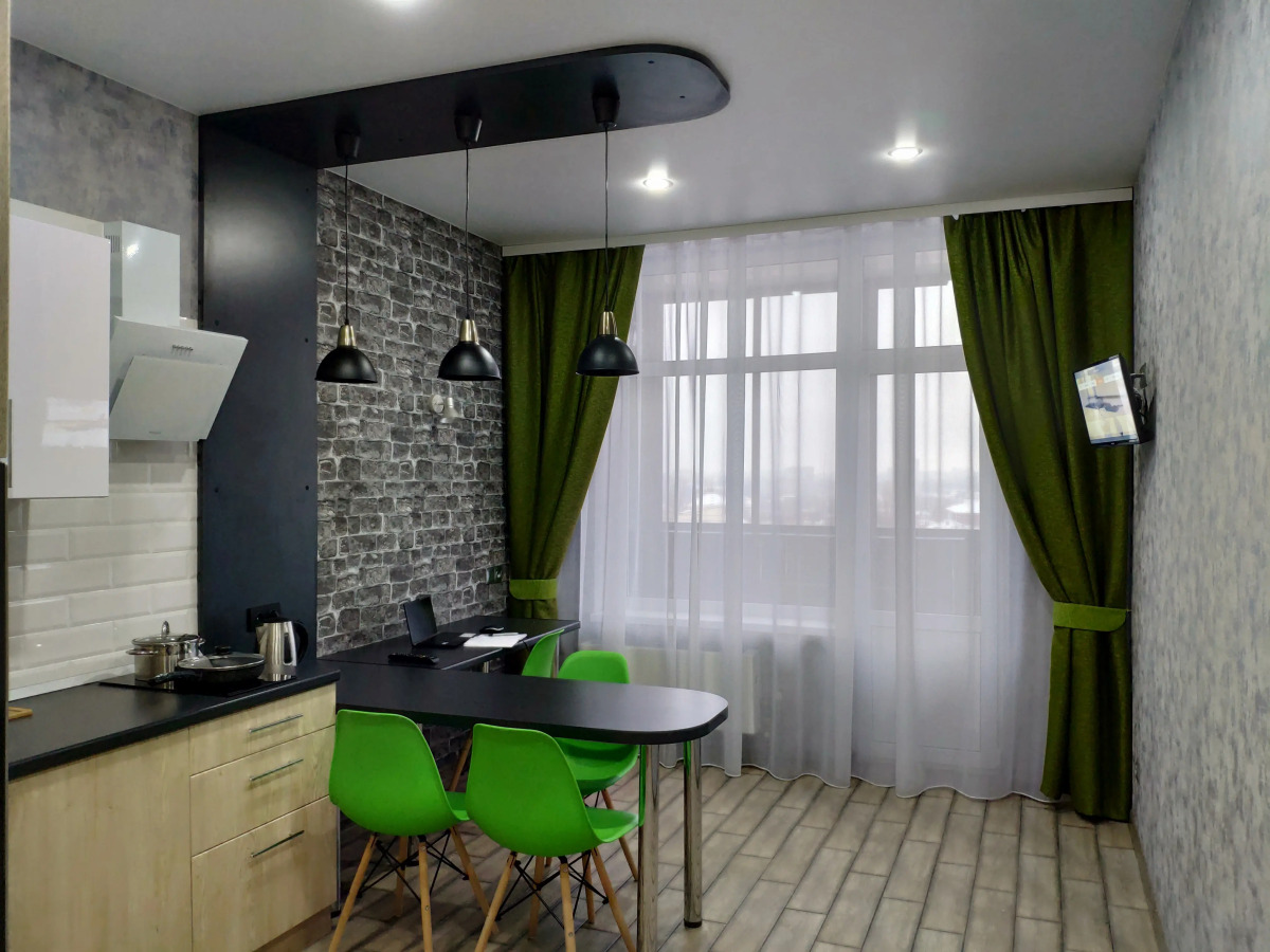 Квартира Просторные стильные апартаменты в центре с супер видом