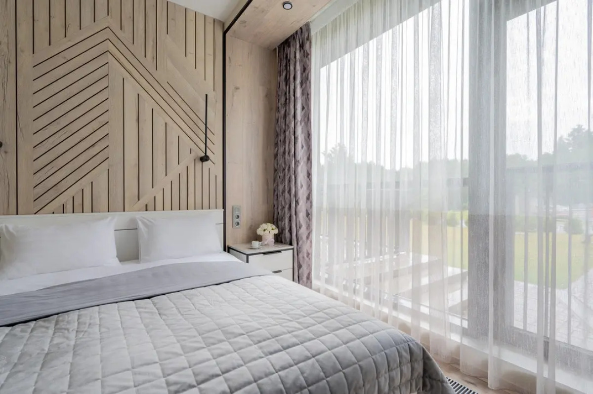 Апартаменты с 1 спальней в Охта Парке