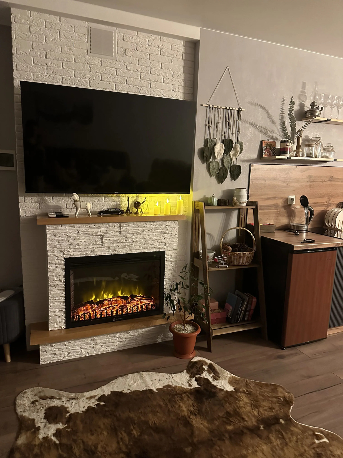 Квартира Студия с Роскошным Видом на Горы