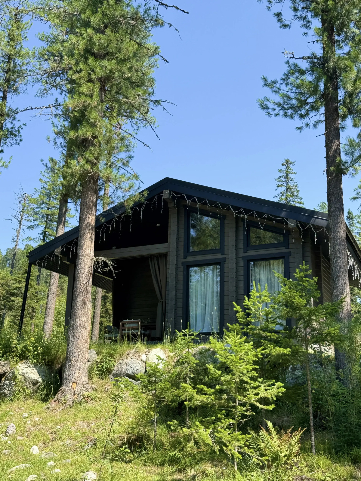 Шале комплекс ВМЕСТЕ дом темный