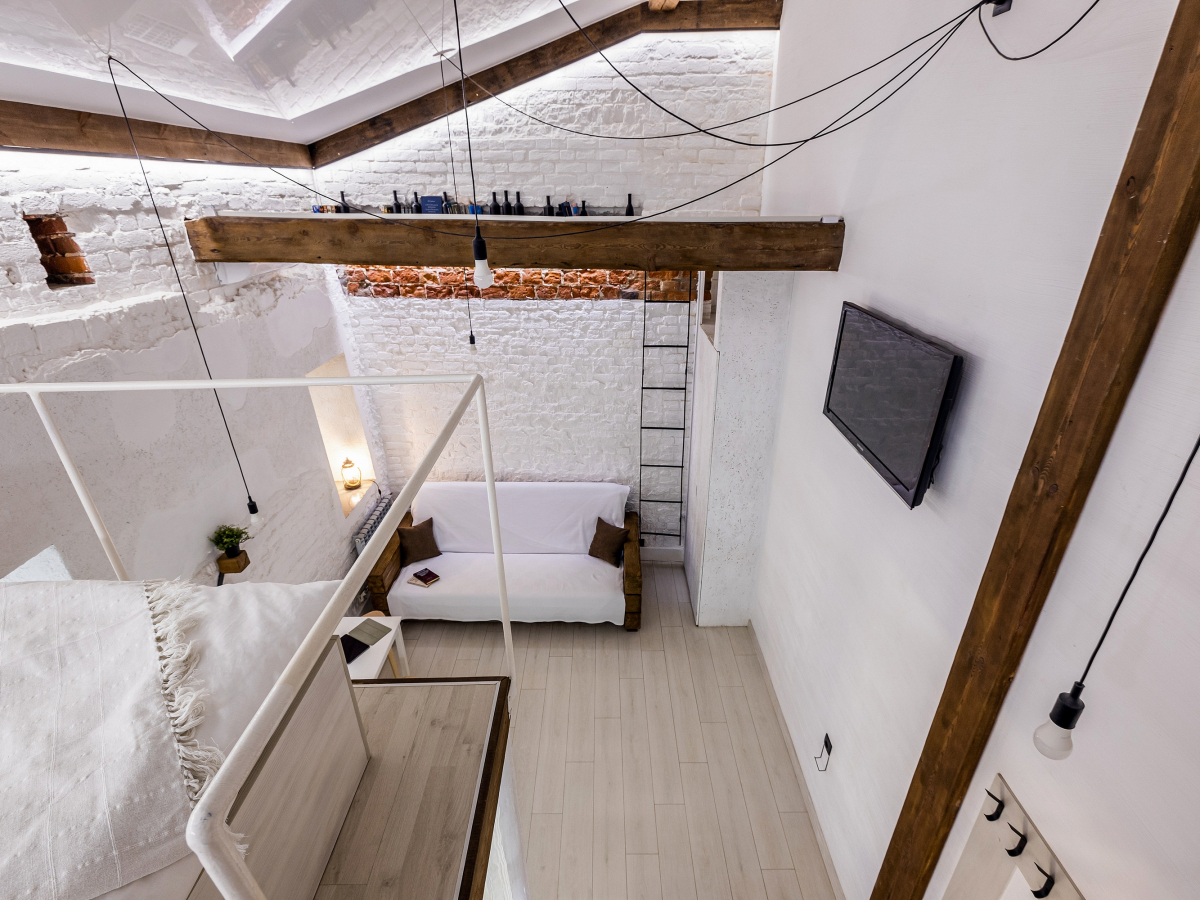 Апартаменты Лофт 3 Двухуровневые на Грузинской Улице 41А