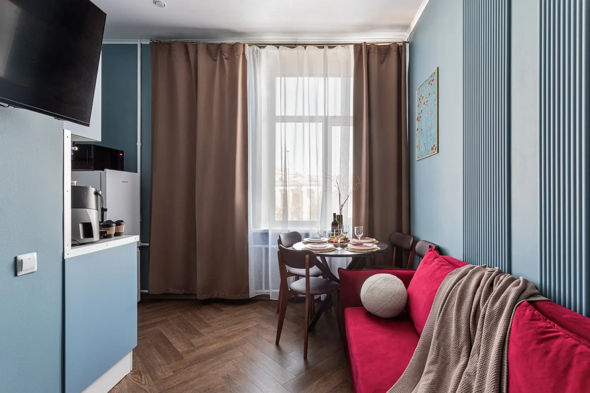 Апартаменты FullHouseApart дизайнерская четырехместная студия на вокзальной площади