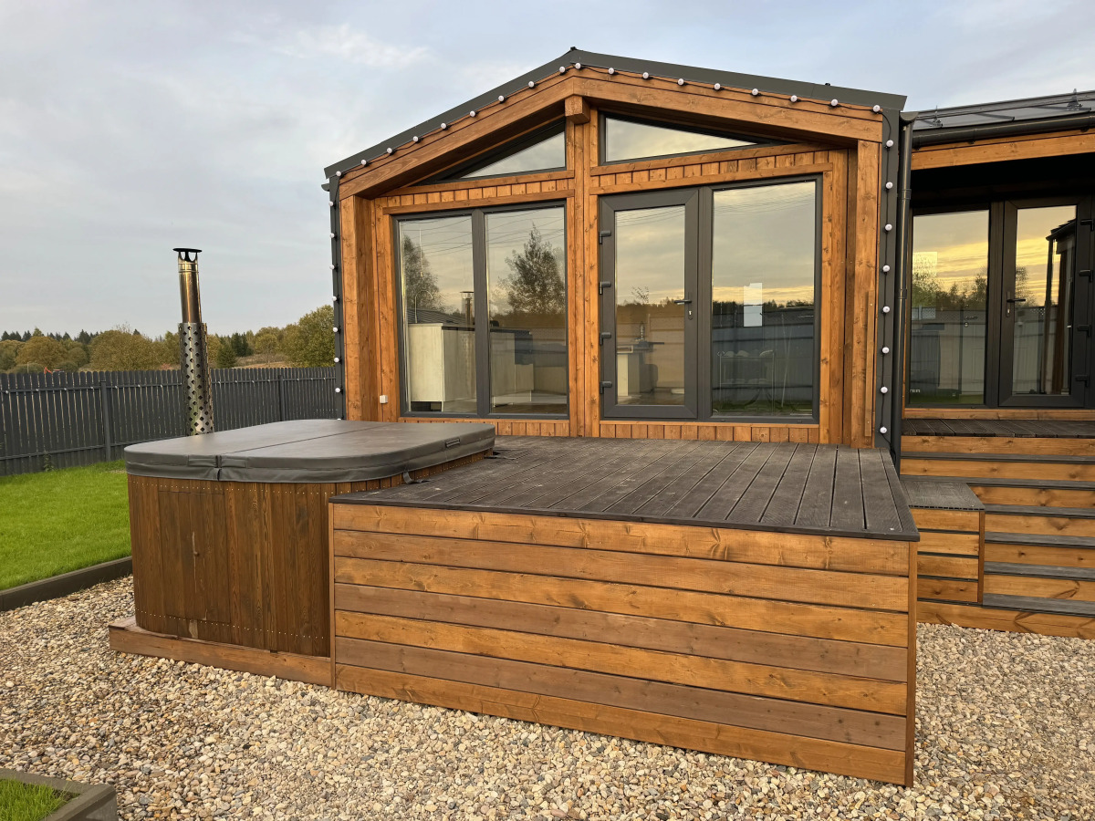 Гостевой дом Дом с баней и чаном