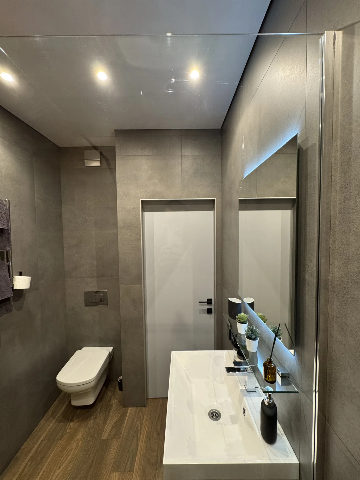 Апартаменты Двухуровневая студия с захватывающим видом на город