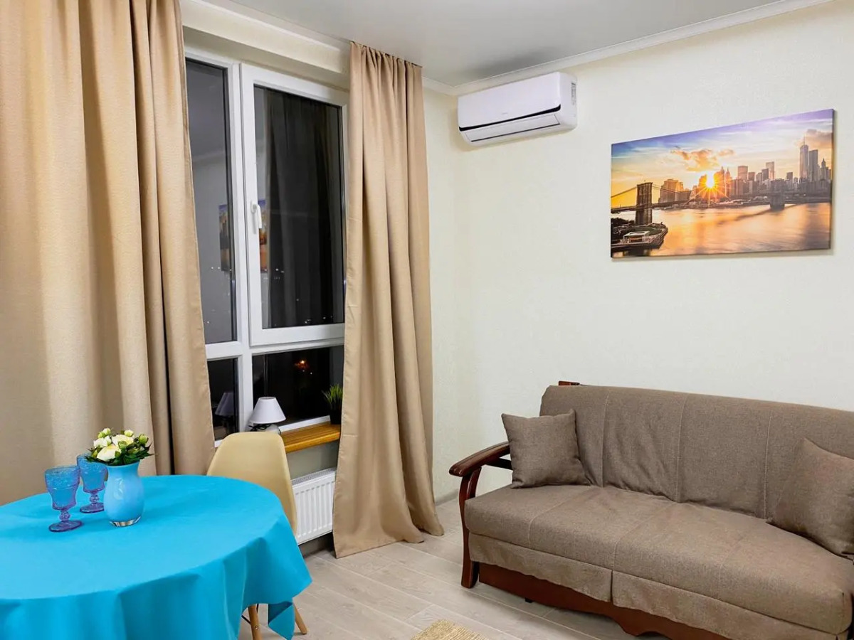 Квартира Green FOX с ремонтом премиального качества в новом ЖК Укроп