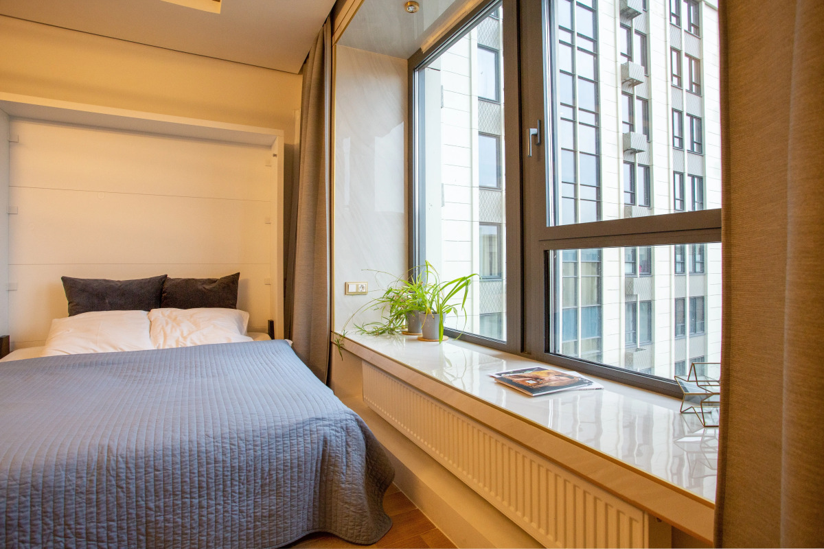 Апартаменты #3 White studio for 2+2 by Lo Apartments