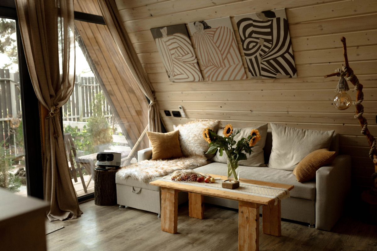 Гостевой дом Экосказка с видом на горы