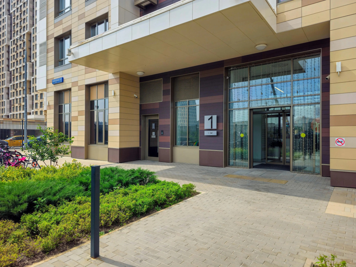 Апартаменты Стильная новая студия с видом на Москва-Сити