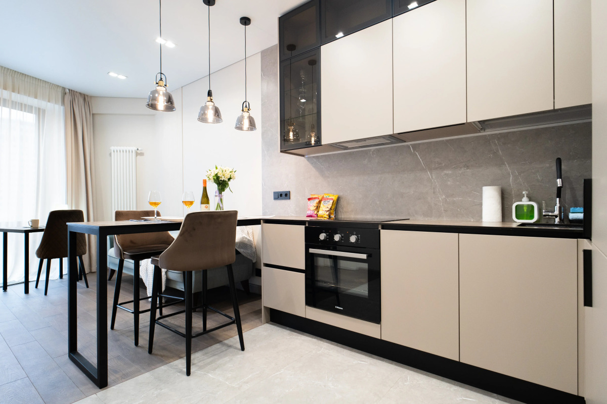 Апартаменты Lalapart Natural harmony с панорамными окнами у метро Дмитровская