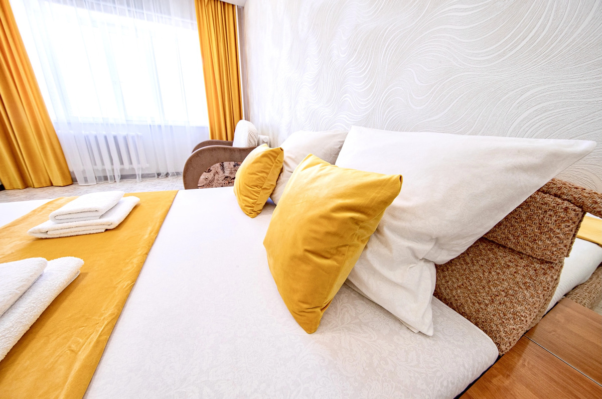 Апартаменты FSF Однушка В Мирном 6/3-Бесконтактный заезд