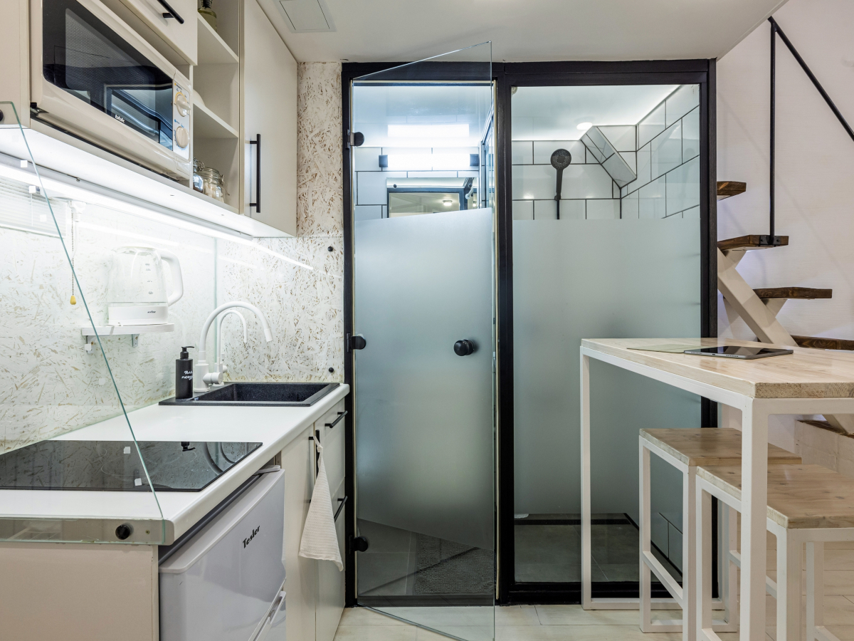 Апартаменты Лофт 4 Двухуровневые на Грузинской Улице 41А