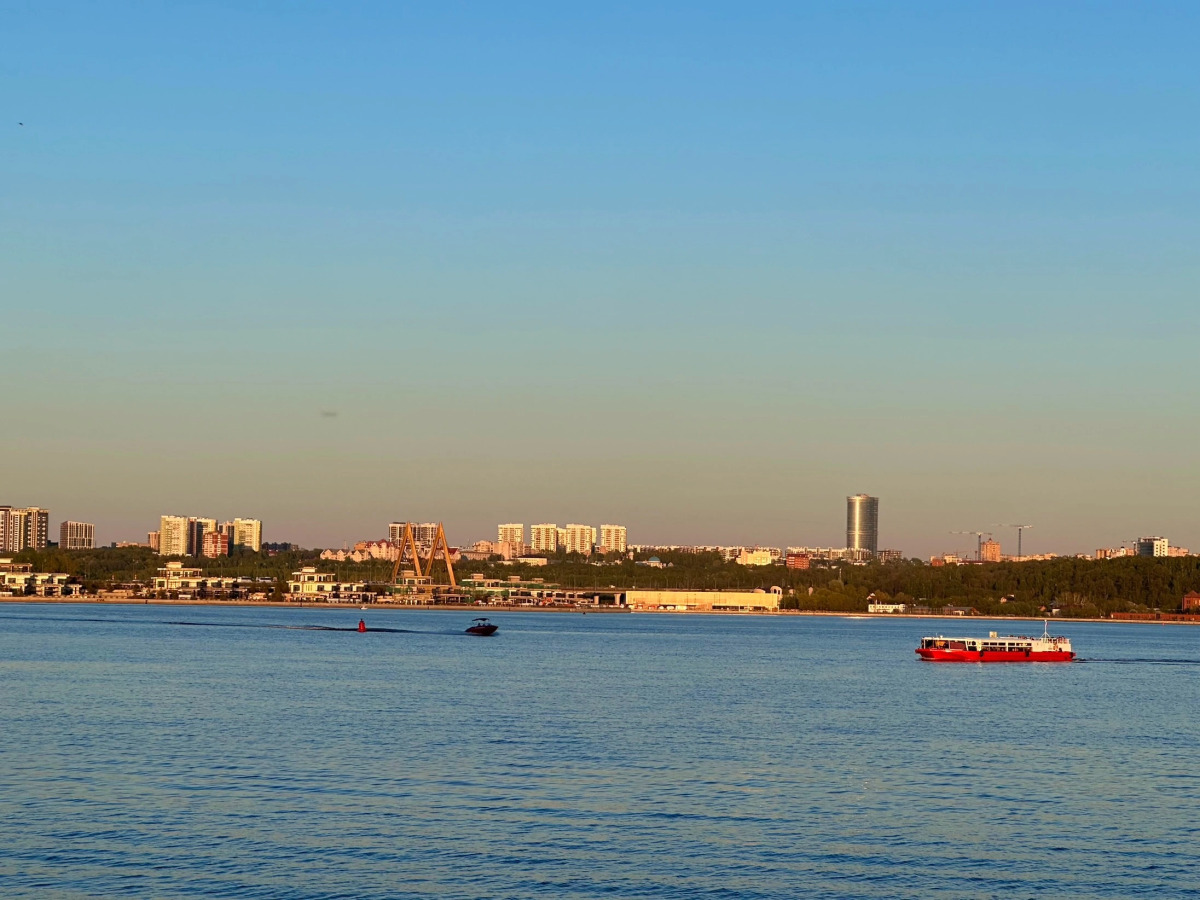 Апартаменты с видом на Кремль и Чашу Казан