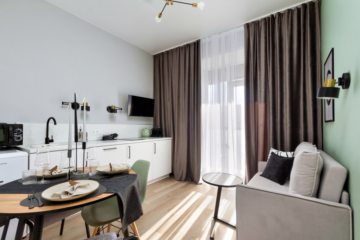 Квартира ВИДОВЫЕ АПАРТАМЕНТЫ С БАЛДАХИНОМ