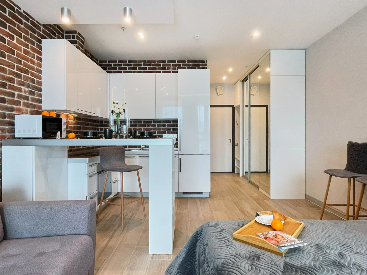 Апартаменты Просторные у ТЦ Авиапарк