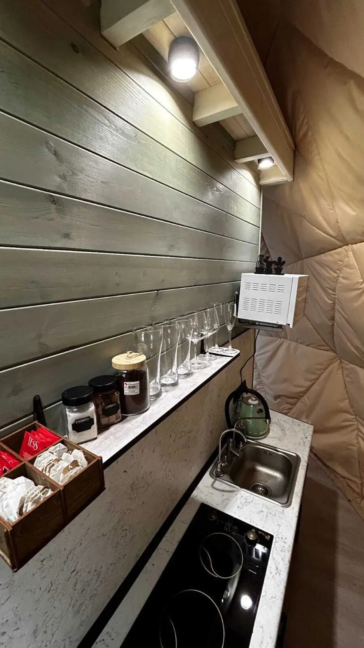 Глэмпинг Grey Home