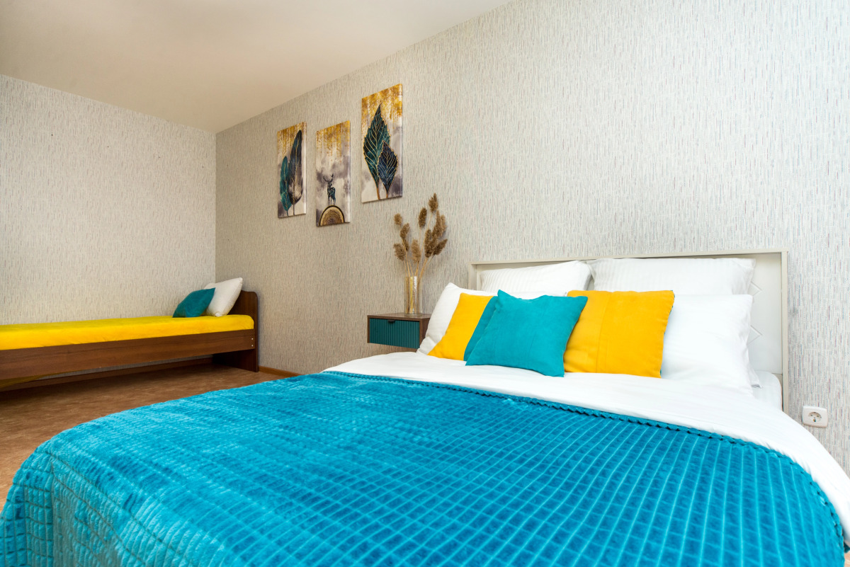 Квартира на Берегу Енисея для 1-3 Человек чистая светлая