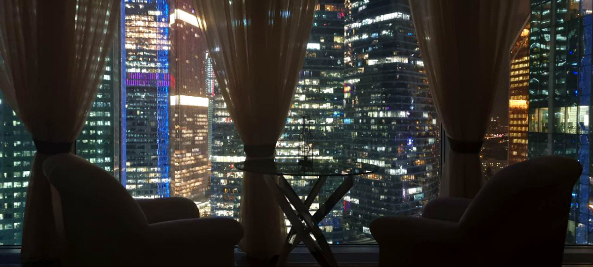 Квартира с потрясающим видом на Москва-Сити