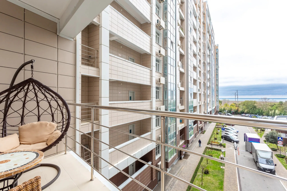 Квартира комфортная 3-х комнатная с видом на море в ЖК "Посейдон"