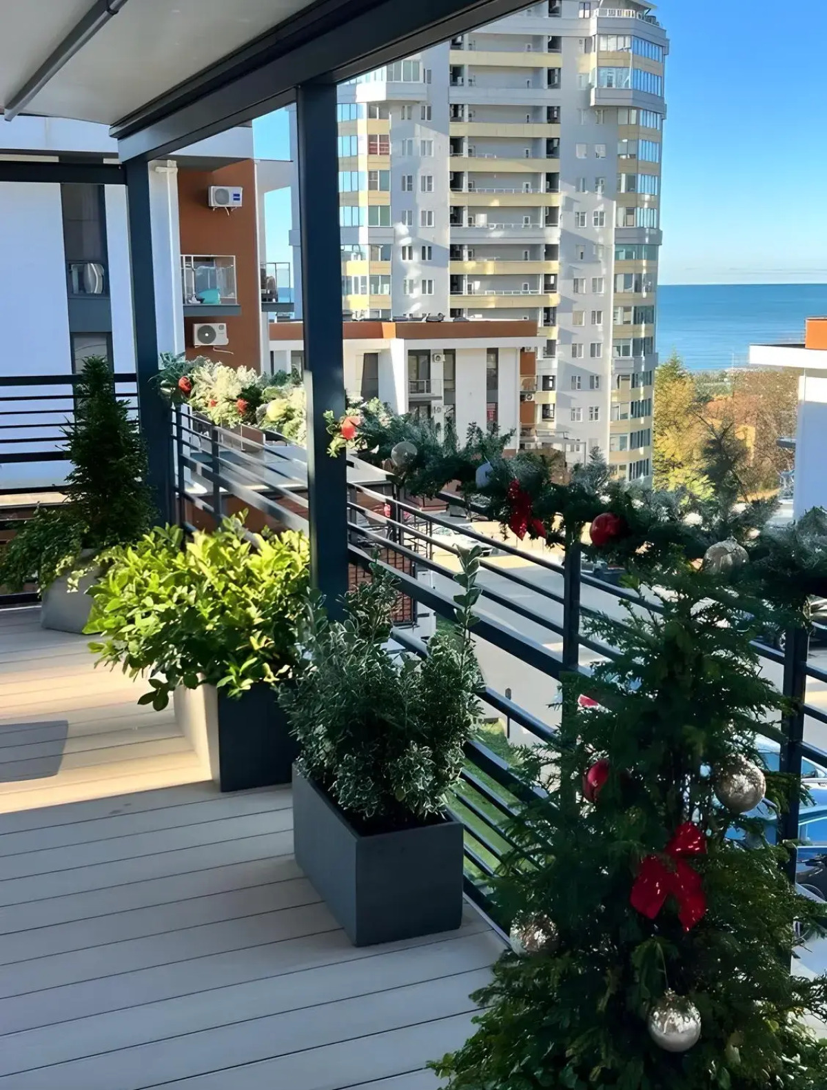 Апартаменты Casablanka Hit с большой террасой  с видом на море