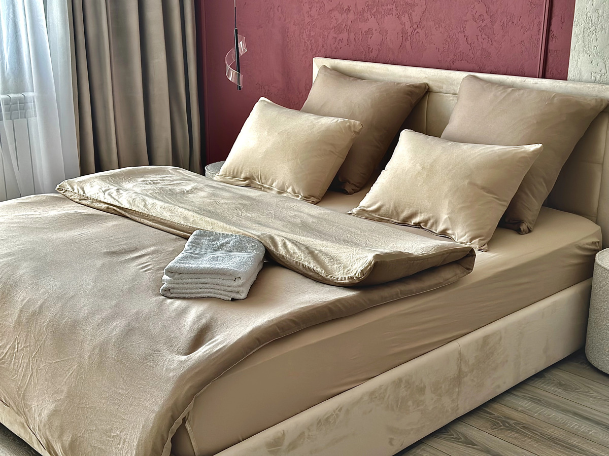 Апартаменты студия CLASSIC ROOM Бесконтактное заселение С Качелью