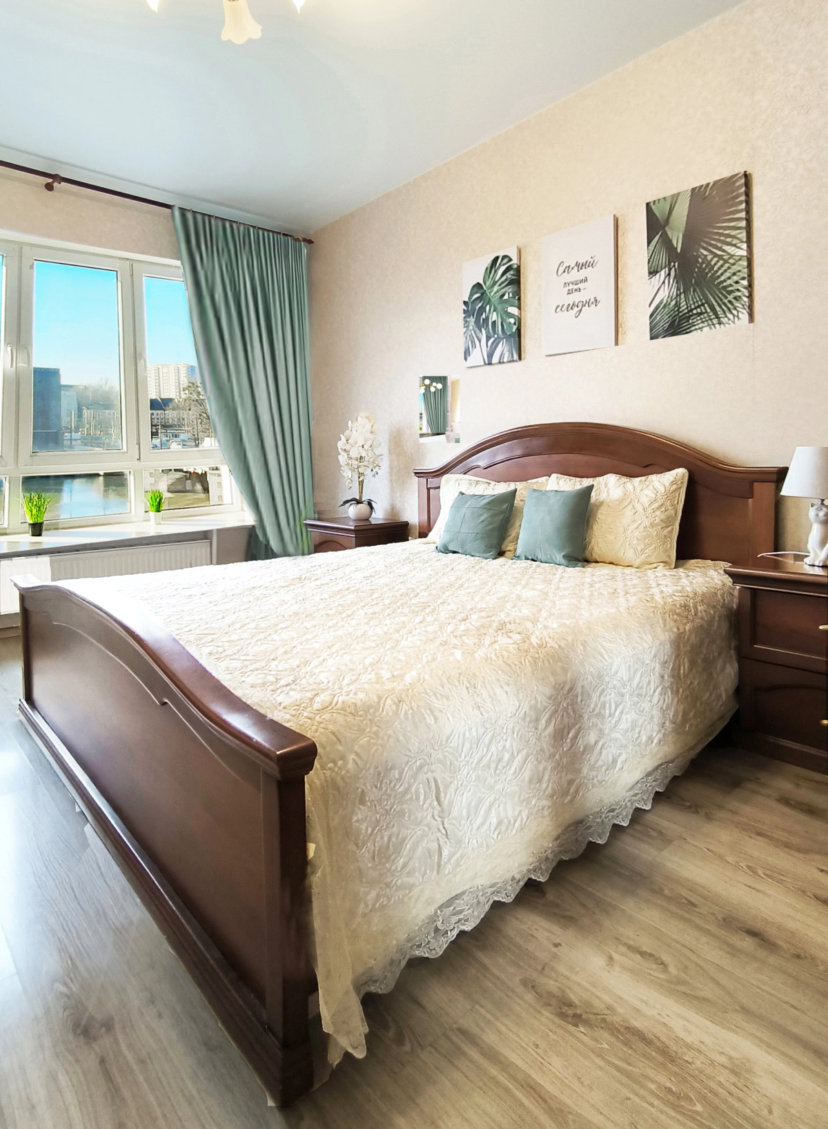 Апартаменты Рыбная Деревня Вид на Реку Между Двух Мостов