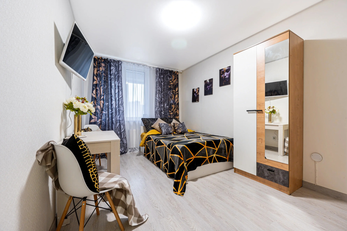 Апартаменты Уютная студия рядом с м. Девяткино