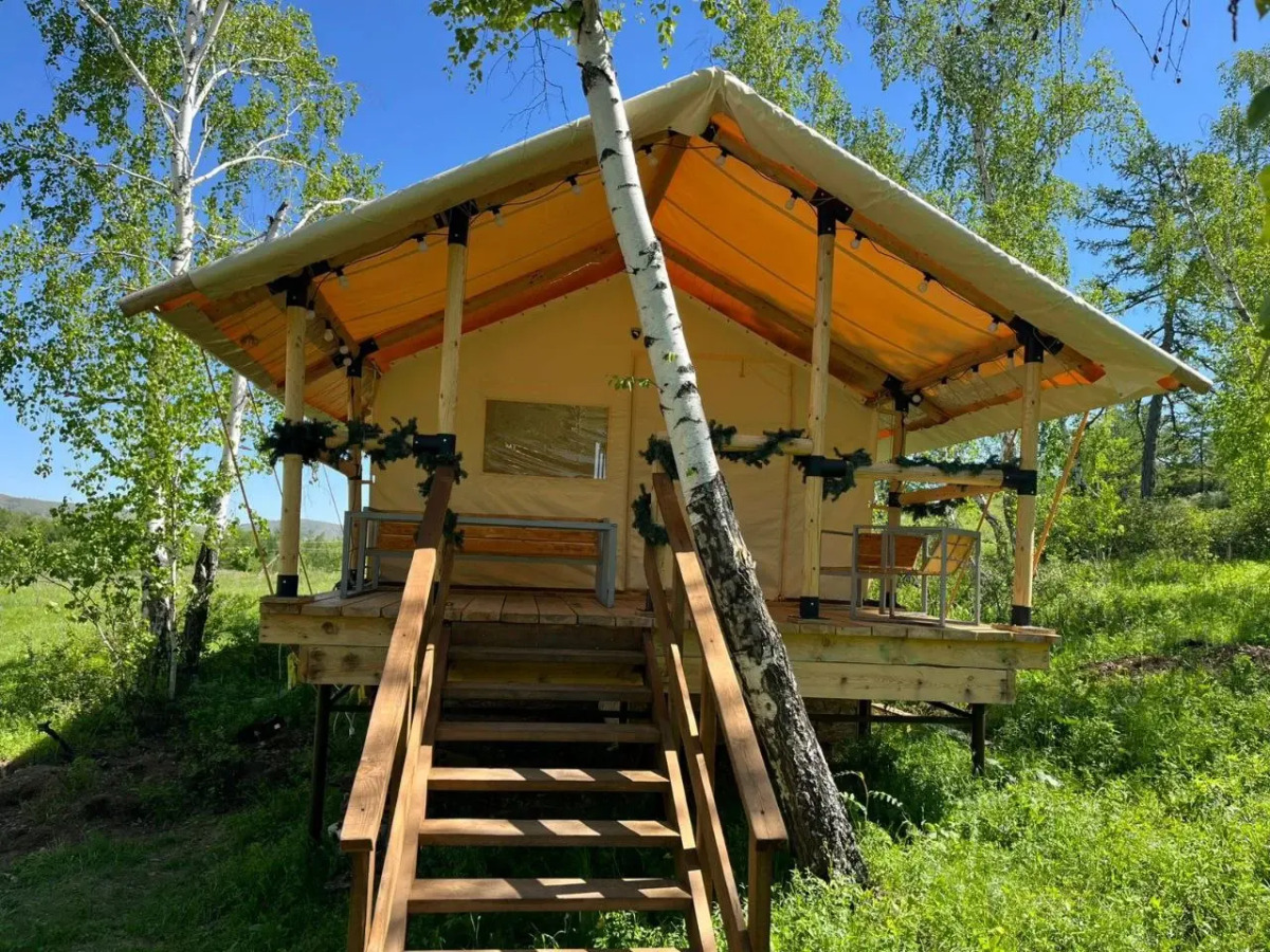 Глэмпинг Наедине