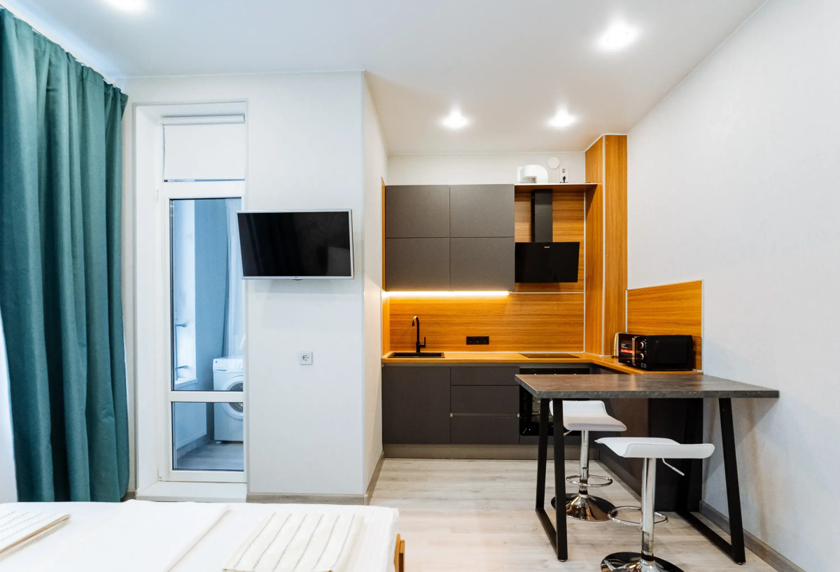 Апартаменты Студия в ЖК Эрмитаж Горсовет Планета