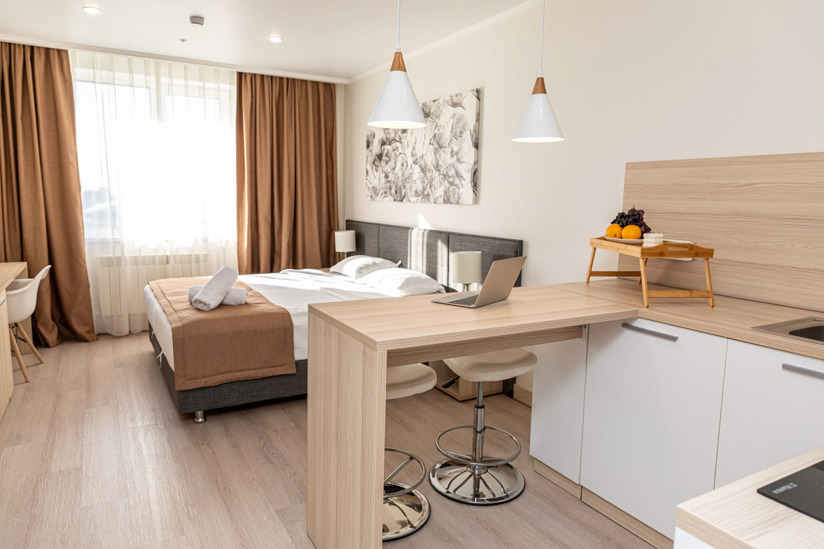 Апарт-отель Yes, apartments by botanical garden