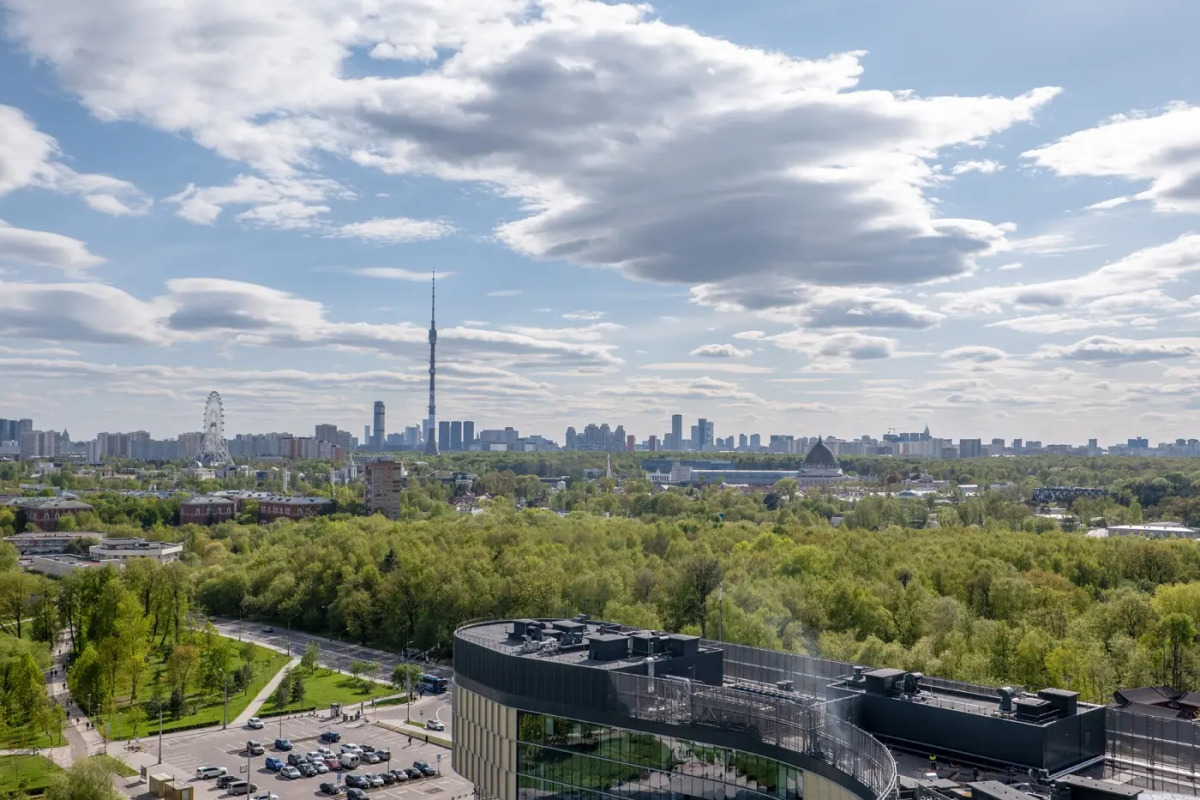 Апартаменты 2 комн. De Luxe YES с видом на ВДНХ и Останкино