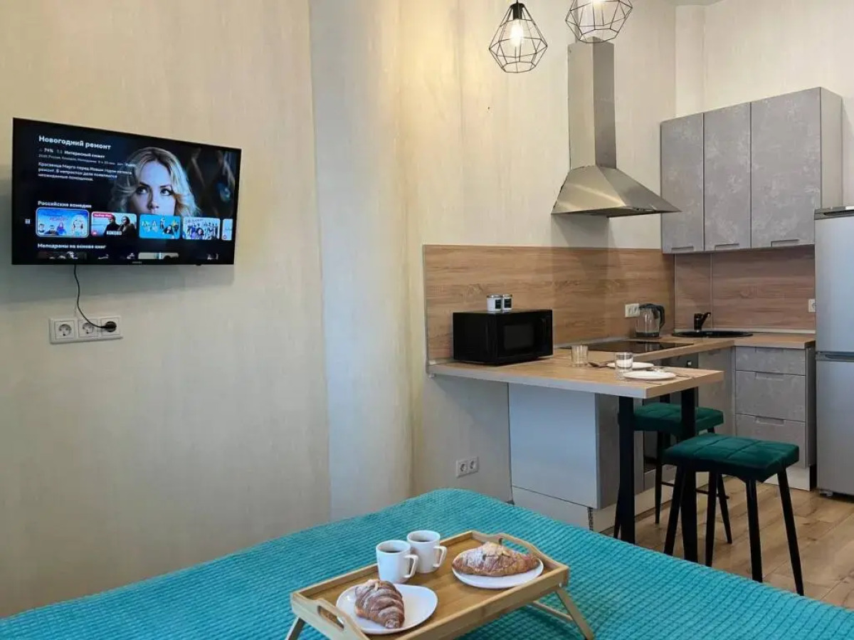 Апартаменты Happy People в доме с Термы Видное и ТЦ Галерея 9-18 № 4