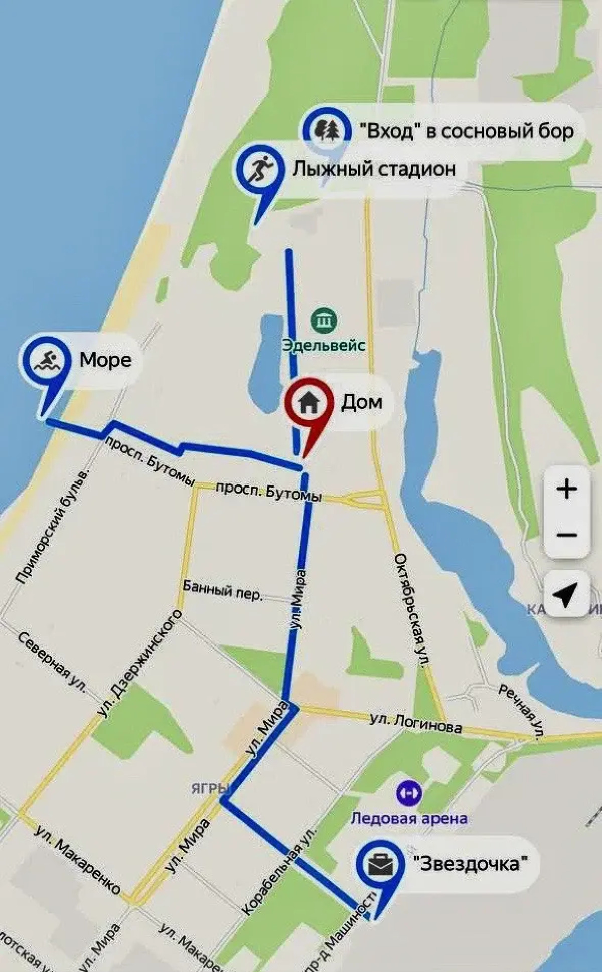 Квартира Северный лес