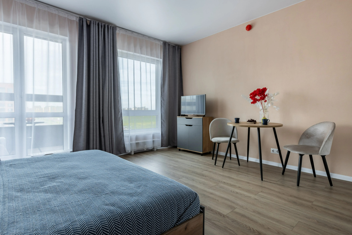 Квартира Студия с Красивым Видом