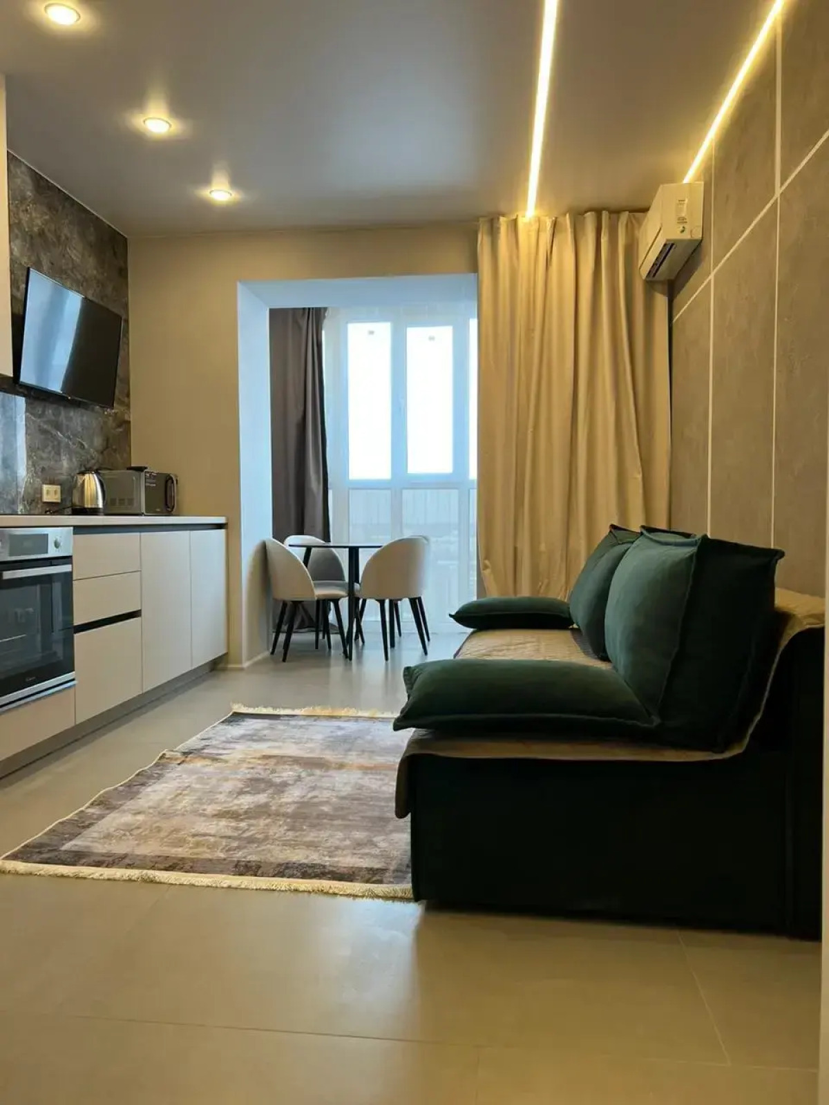 Квартира с Шикарным Видом на Город