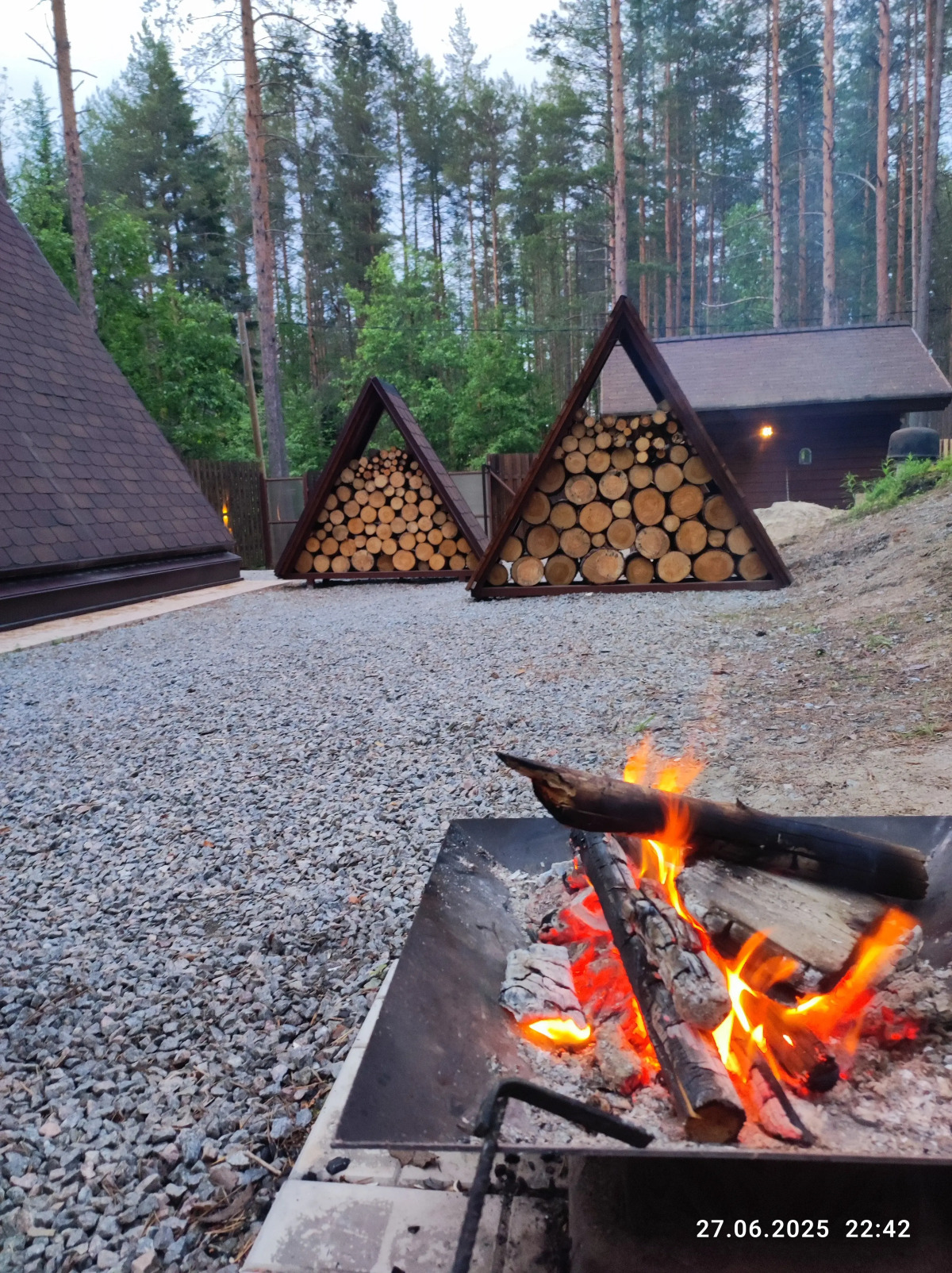 Частный дом Карелия А-Фрэйм