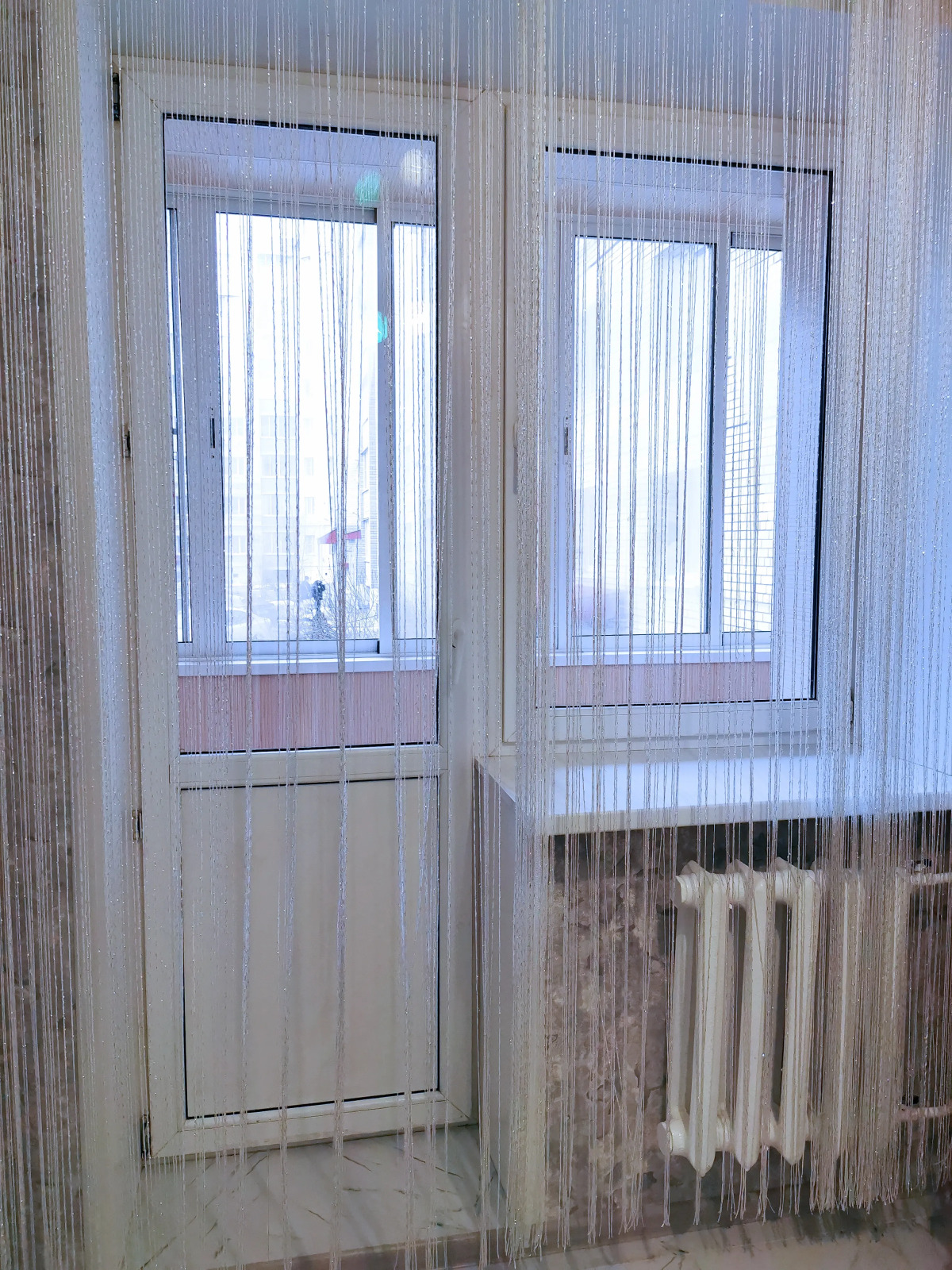 Апартаменты Двухкомнатная квартира с балконом